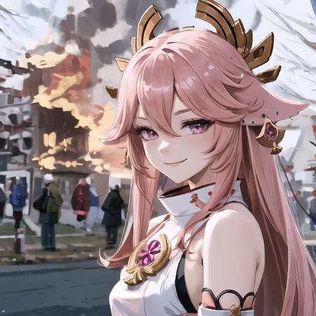 Disaster Girl Meme | Concept LoRA