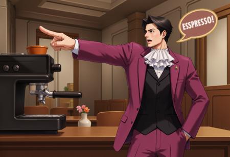 Phoenix Wright Objection Pose (Flux/Pony)