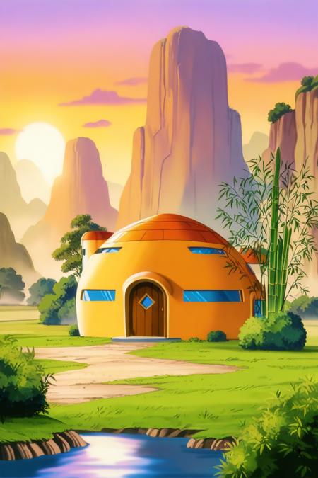 Mount Paozu - Dragon Ball Backgrounds | Illus