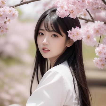 Chinese girls in wedding dress or hakama or hanfu in marvellous scene 素晴らしいシーンのウェディングドレスを着た女の子 身着婚纱或汉服的女孩在优美的场景里