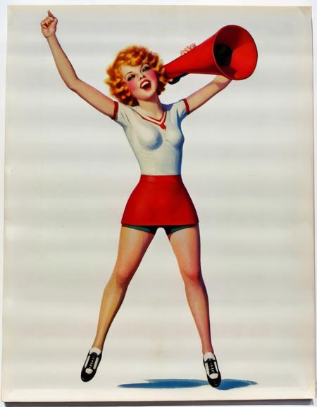 1930's Pin up - Enoch Bolles Style - SDXL 1.0版本v1.0 (ID: 646934)