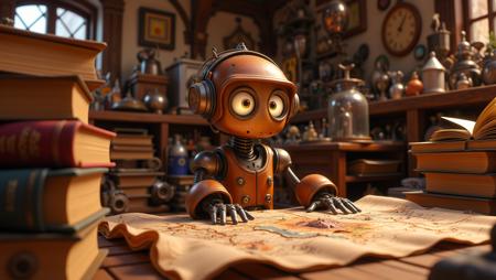 Cute 3d Cartoon Flux