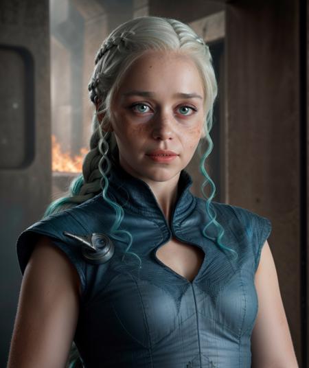 Emilia Clarke as Daenerys Targaryen - LORA  - FLUX and PONY ?