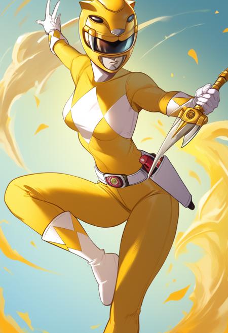 Mighty Morphin Power Rangers - Yellow Ranger PonyXL