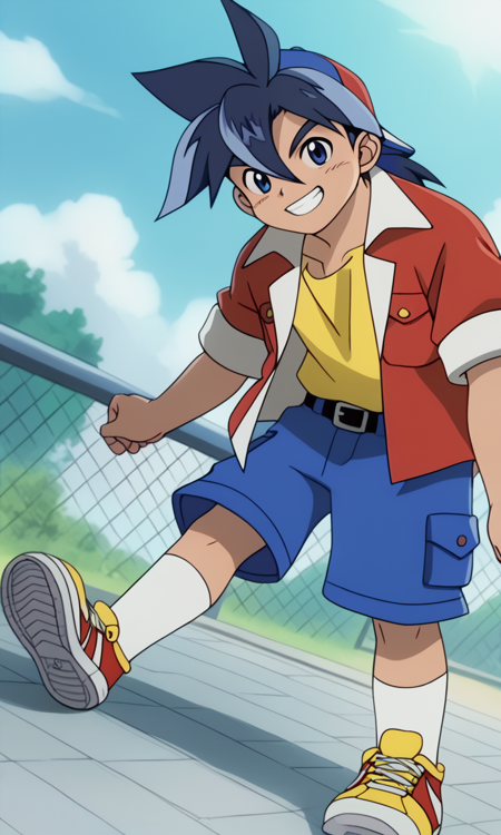 Tyson Granger / Kinomiya Takao (Beyblade) | 木ノ宮タカオ (爆転シュート ベイブレード) | Pony & Illustrious