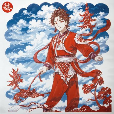 Chinese paper-cutting Style | SDXL
