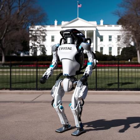 Atlas - Boston Dynamics - SDXL