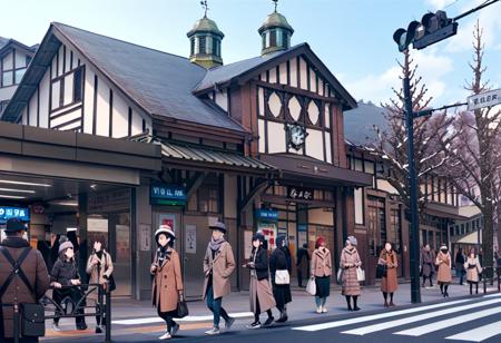 旧原宿駅 Old Harajuku Station SDXL