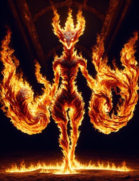 DonM - Another Made of Fire Style [SD1.5,SDXL]