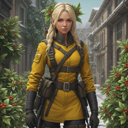 Mistletoe Mercenaries - sliders - yellow team image contest helper