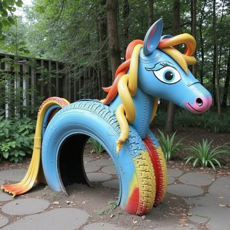 Weird yard art