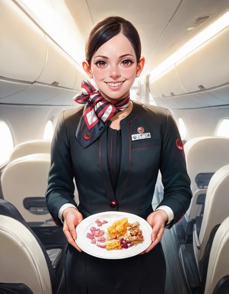 客室乗務員(Flight attendant)