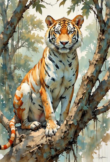 Watercolor painting