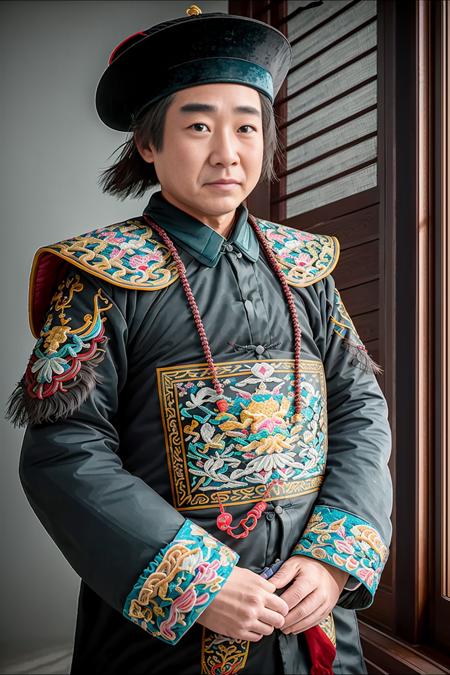 Qing dynasty constable uniform版本v1.0 (ID: 42221)