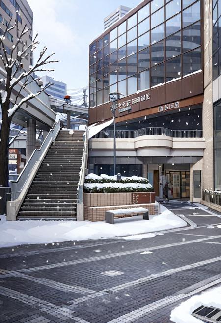 京阪守口市駅前 front of Keihan Moriguchi City Station SDXL