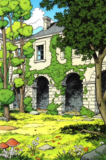 Les Tuniques Bleues - Bande dessinée style (franco-belgian comic)