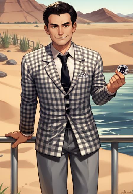 Benny (Fallout: New Vegas) SDXL LoRA [Pony]