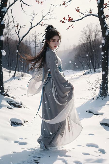 麻袋2024-005古风-雪景Chinese Snow Scenery版本v1.0 (ID: 287084)