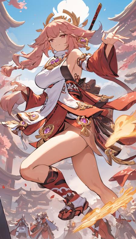Yae Miko [Genshin Impact] LoRA XL