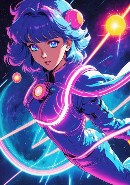 90s Neon Anime Style 1.5