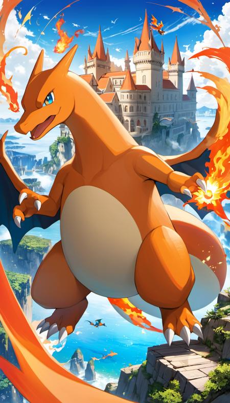 Charizard [Pokemon] LoRA XL版本sdxl_v1 (ID: 351379)