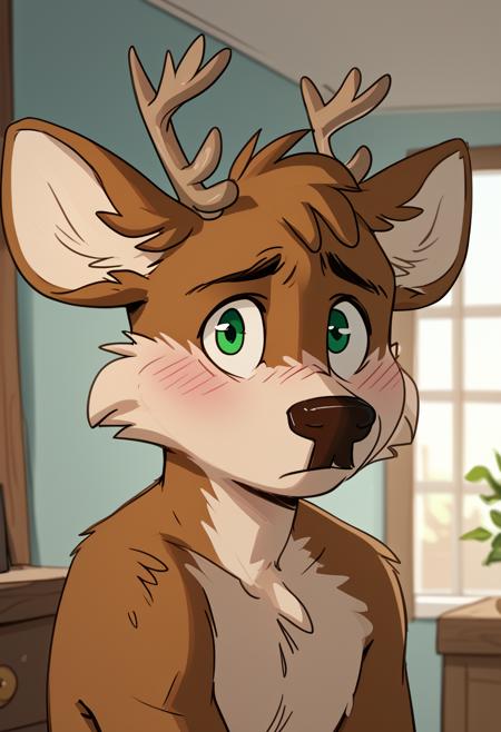 Darwin (Deer) Tinydeerguy OC | Дарвин (Олень) - ОП Tinydeerguy [Pony]