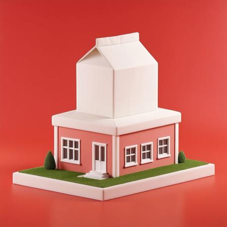 Miniature Isometric Objects 3d SDXL