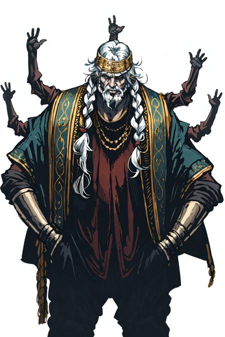 Godrick the Grafted/Elden Ring/Character LoRA版本v2.0 (ID: 512574)