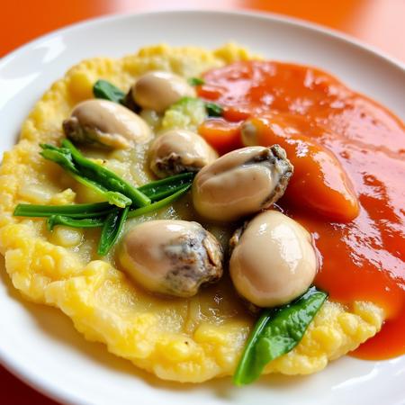 Oyster Omelette (蚵仔煎)