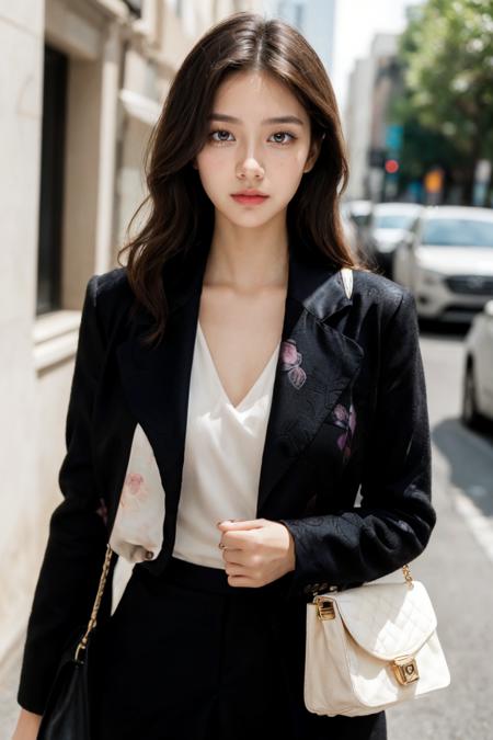 Waisted Woolen Coat