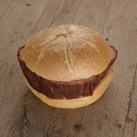 Leberkas Semmel / Leberkäse Semmel / Fleischkassemmel