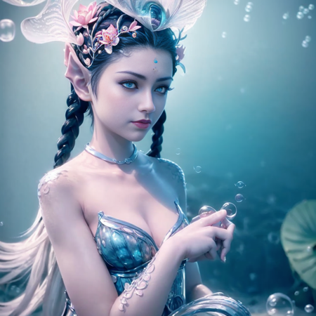 chinese mermaid-mermaid-Kraken 美人鱼|鲛人@spz