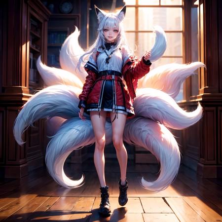 九尾狐女孩 Nine tailed Fox Girl