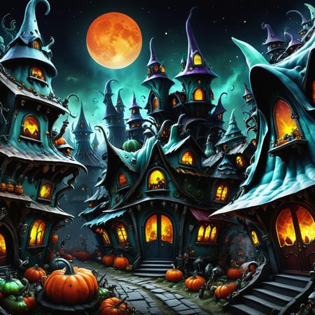 DonM - Halloween - Light/Pumpkin overflow - [SDXL, SD1.5]??