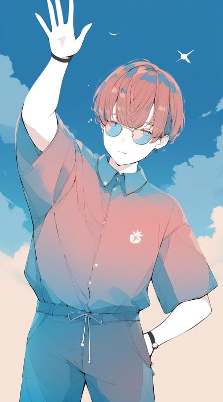 summer illustration| 夏日多巴胺插画风格 Animagine XL