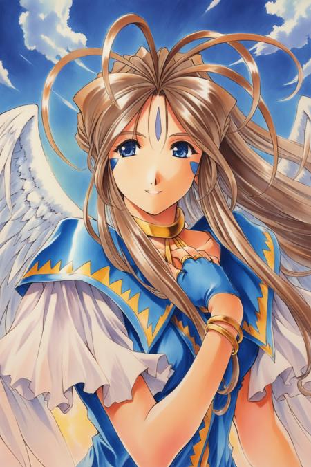 [illustrious XL] Kosuke Fujishima/藤岛康介 《Ah! My Goddess》/《ああっ女神さまっ》/《我的女神》 Belldandy,Urd,Skuld - Artist Style版本illustrious XL_v1.0 (ID: 1120328)