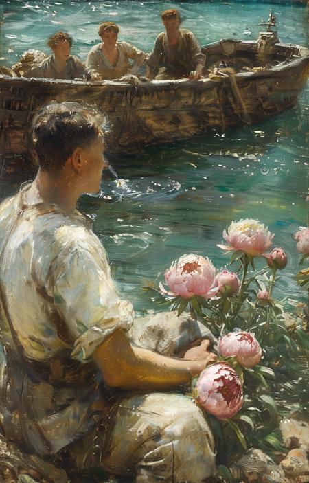 style of Henry Scott Tuke [SDXL] 239