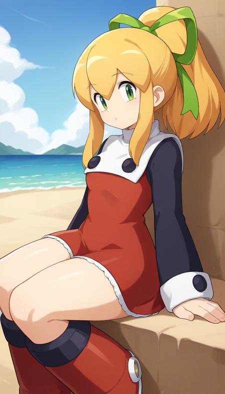 Roll - Mega Man X Dive | PonyXL [2 Outfits]
