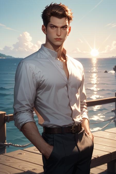 Connor from Detroit: Become Human [Pony]