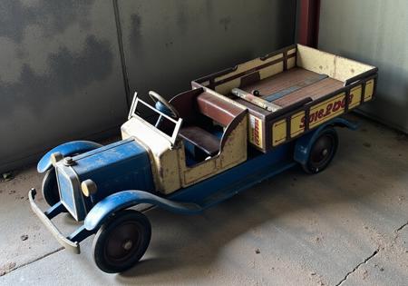 Pressed Steel Toy Vintage Vehicle LoRA