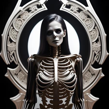 Skeleton Style Lora版本v1.0 (ID: 1240117)