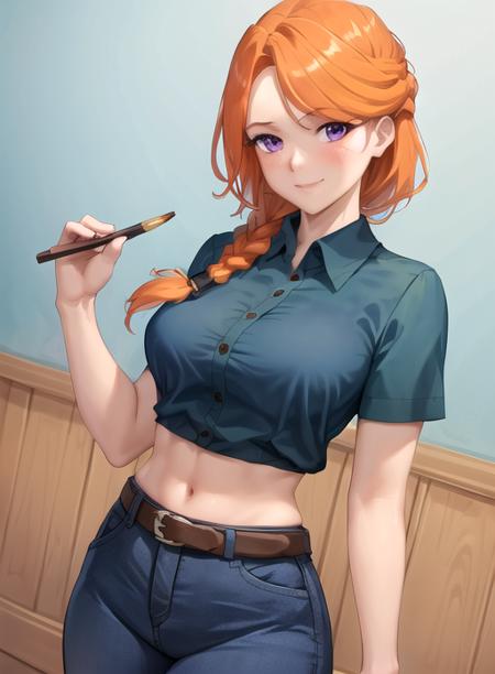 Leah (stardew valley)