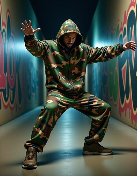 Camouflage Style [FLUX+SDXL]版本FLUX (ID: 1014232)