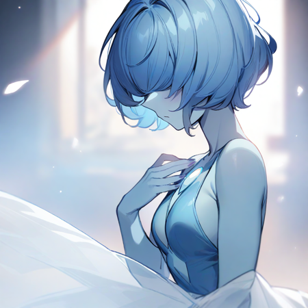 (Animagine XL) Blue Pearl (Steven Universe)版本v1.0 (ID: 555098)
