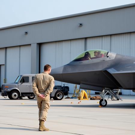 F-22 Raptor V1 Flux Dev