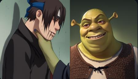 Sasuke Choke Edits Meme | Concept LoRA XL