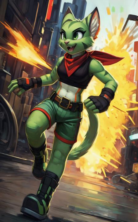 Carol Tea - Freedom Planet [SD1.5 & PonyXL]