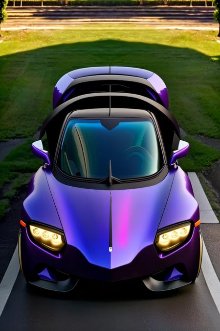 Futuristic SuperCar Generator Concept