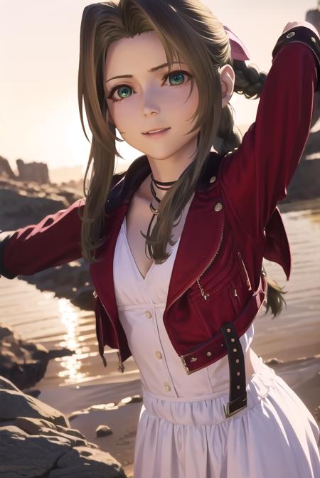 Aerith Gainsborough (エアリス・ゲインズブール) - Final Fantasy - COMMISSION