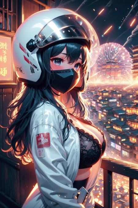 girl like beehive fireworks